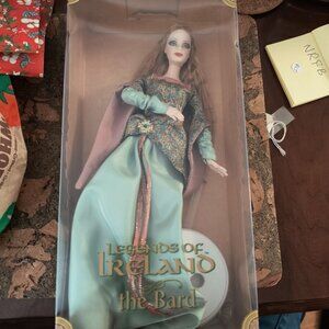 Legends of Ireland the Bard Barbie Doll